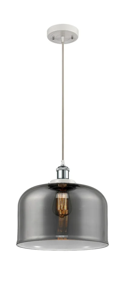 Ballston Urban One Light Mini Pendant in White Polished Chrome (405|916-1P-WPC-G73-L)