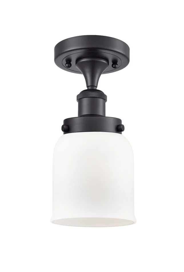 Ballston Urban One Light Semi-Flush Mount in Brushed Satin Nickel (405|916-1C-SN-G58)