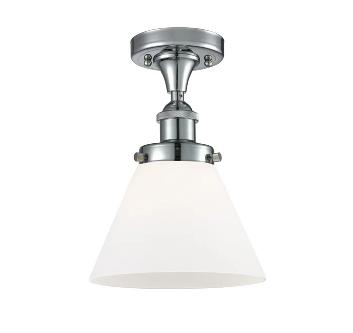 Ballston Urban One Light Semi-Flush Mount in Polished Chrome (405|916-1C-PC-G41)