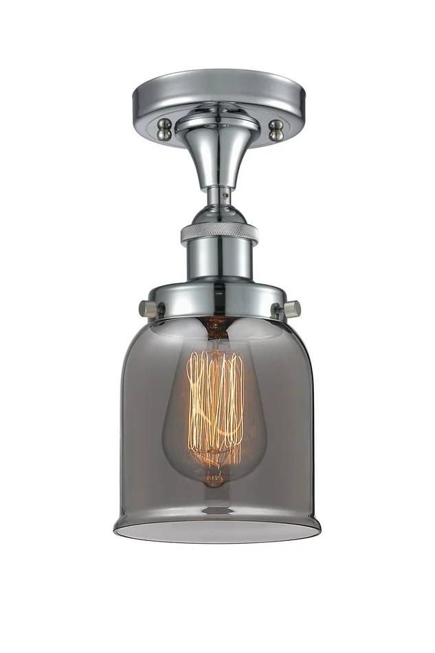Ballston Urban One Light Semi-Flush Mount in Polished Chrome (405|916-1C-PC-G53)