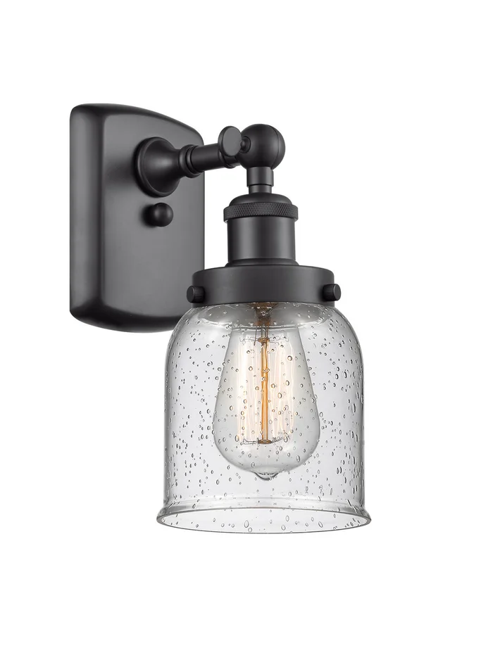 Ballston Urban One Light Wall Sconce in Matte Black (405|916-1W-BK-G54)