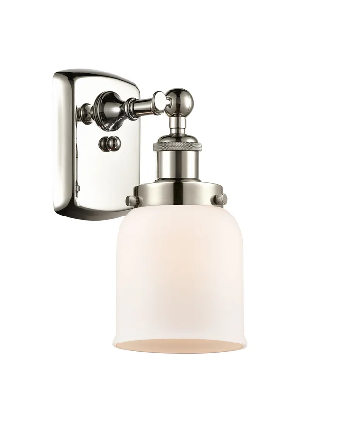 Ballston Urban One Light Wall Sconce in Polished Nickel (405|916-1W-PN-G51)