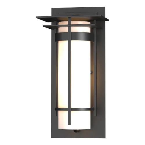 Banded with Top Plate Small Outdoor Sconce (65|305992-SKT-80-GG0066)