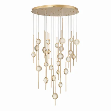 Barletta LED Chandelier in Gold (40|43890-026)