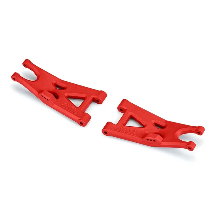 Bash Armor Front Suspension Arms Red for Arrma 3S Vehicles (PRO639907)