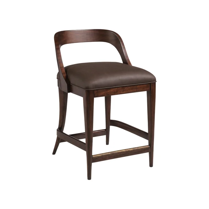 beale low back counter stool