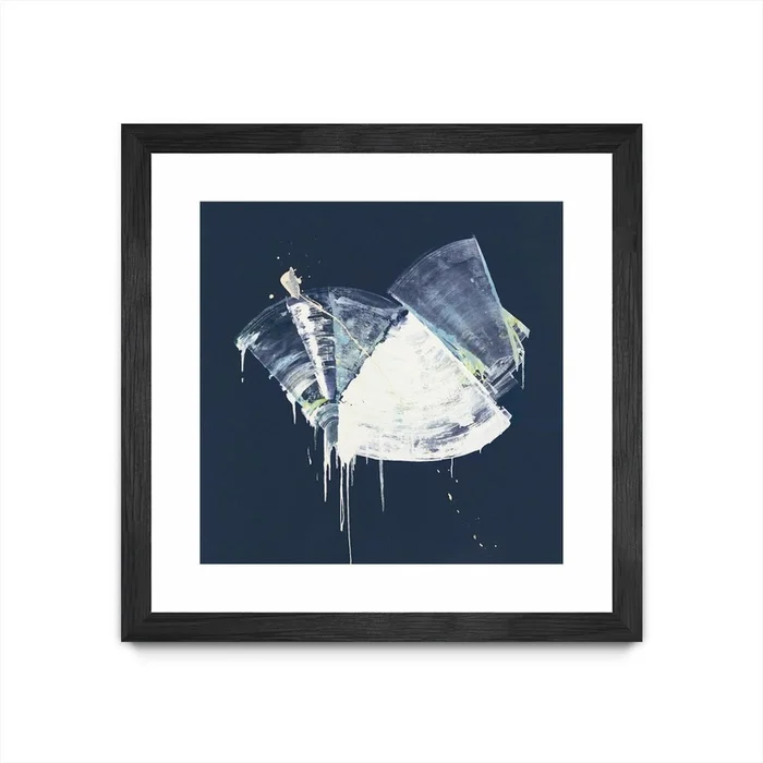 Bells In Motion Matted and Framed Black 36×36 Wall Art|uvre dart murale encadre noire et mate Bells In Motion 36×36