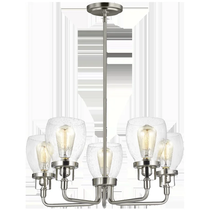 Belton Five Light Up Chandelier