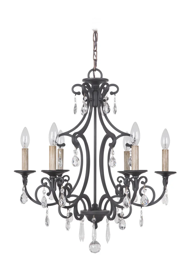 Bentley Six Light Chandelier