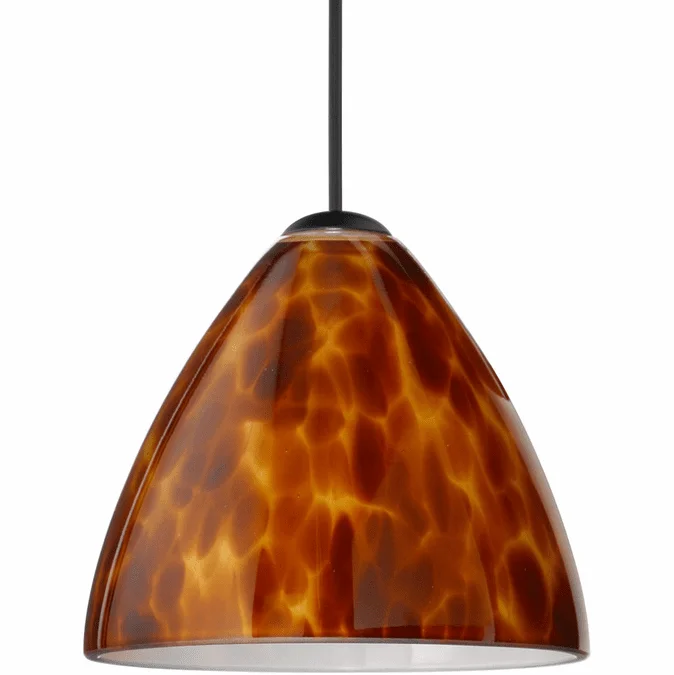 Besa 1XT-177918 Mia Modern Black LED Low Voltage Mini Hanging Lamp