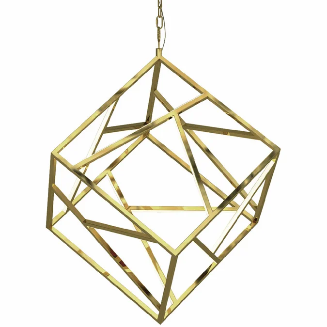 Bethel International ML970-1 Contemporary Gold LED Hanging Light