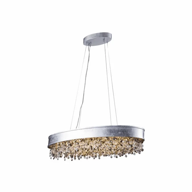 Bethel International ZL13OV Chrome LED Island Light Fixture