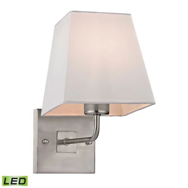 Beverly LED Wall Sconce in Brushed Nickel (45|17152/1-LED)