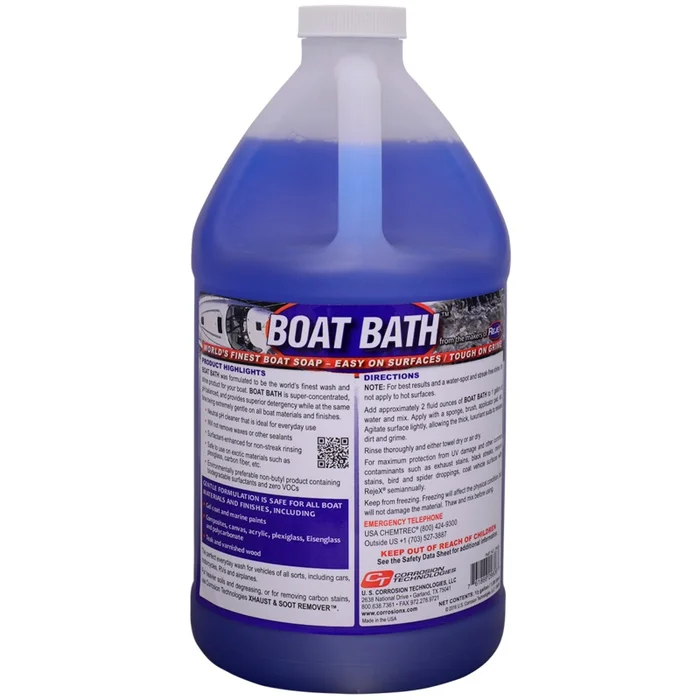 Boat Bath wash and shine boat soap