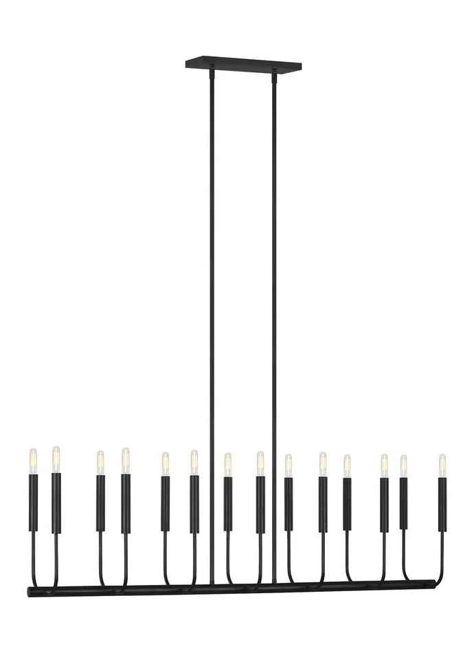 Brianna 14 Light Linear Chandelier