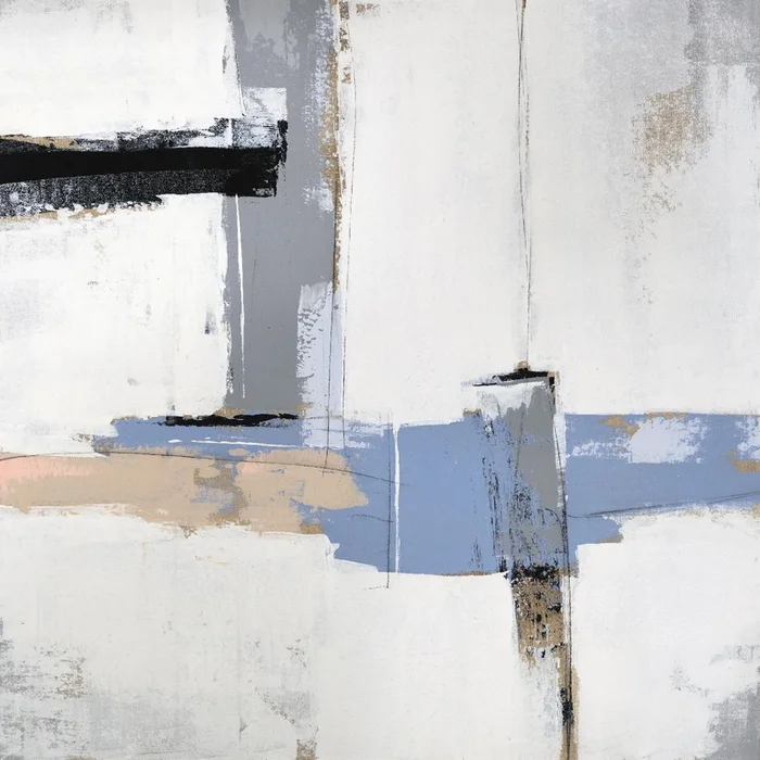 Broken Edges I Giant Art 72×72 Wall Art|uvre dart murale Giant Art Broken Edges I 72×72