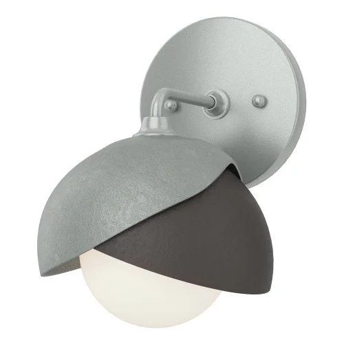 Brooklyn 1-Light Double Shade Bath Sconce (65|201374-SKT-82-14-GG0711)