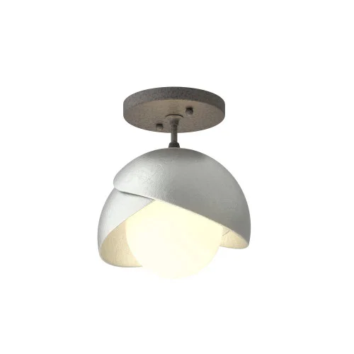 Brooklyn 1-Light Double Shade Semi-Flush (65|121377-SKT-20-82-GG0711)