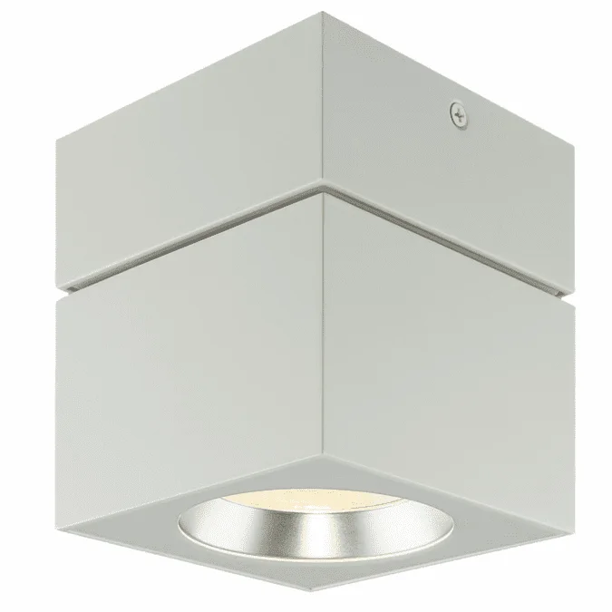 Bruck 138230-WH-S Modern White Surface Mount Square Ceiling Lighting Fixture
