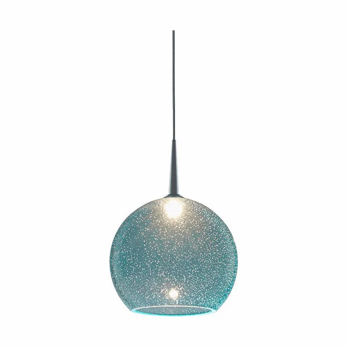Bruck BOBO-2-LED-PENDANT-AQUA Bobo 2 Contemporary LED Mini Pendant Lamp