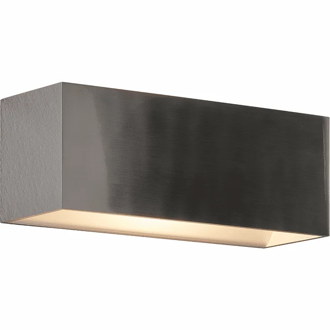 Bruck QB2-WALL-AL_ QB Contemporary Brushed Chrome LED Wall Sconce