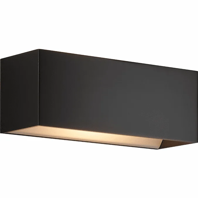 Bruck QB2-WALL-BK_ QB Modern Black LED Wall Lamp
