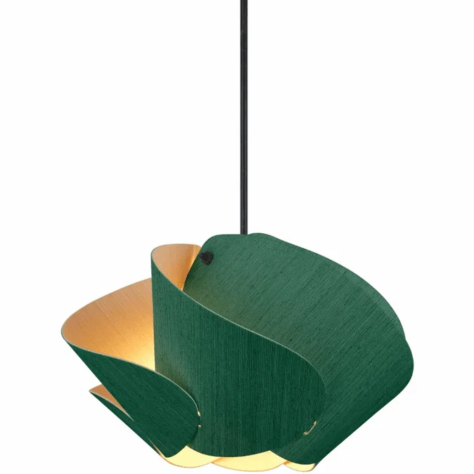 Bruck WEP-MAT-30-LE26-PBK-LPT-ASH Matilda Contemporary Light Petrol / Ash Pendant Lighting