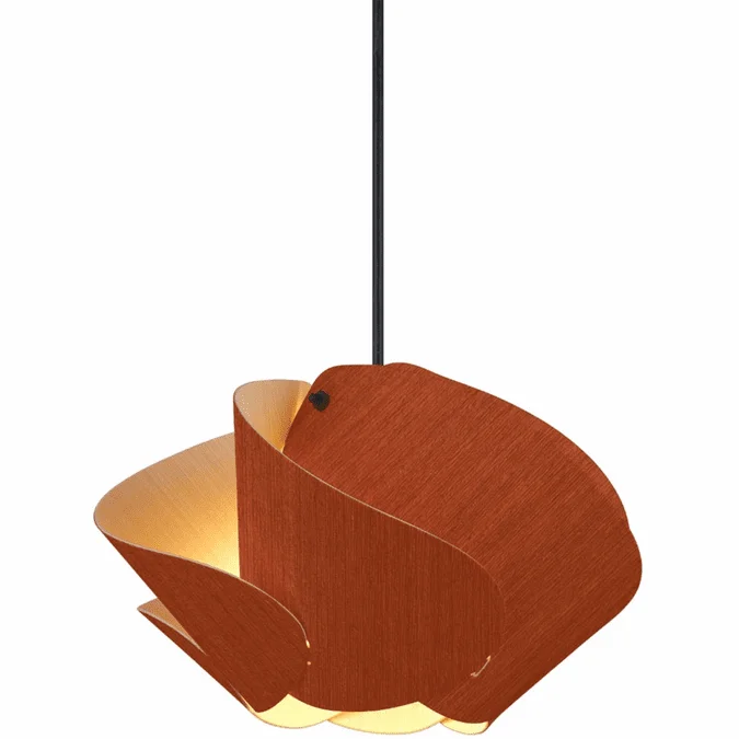 Bruck WEP-MAT-30-LE26-PBK-TRC-ASH Matilda Modern Terracotta / Ash Ceiling Light Pendant