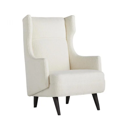 Budelli Wing Chair Cloud Boucle Grey Ash (314|8155)