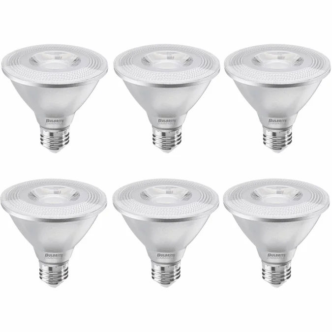 Bulbrite 861728 Modern LED PAR30 Short Neck (pack of 6) Bulbs