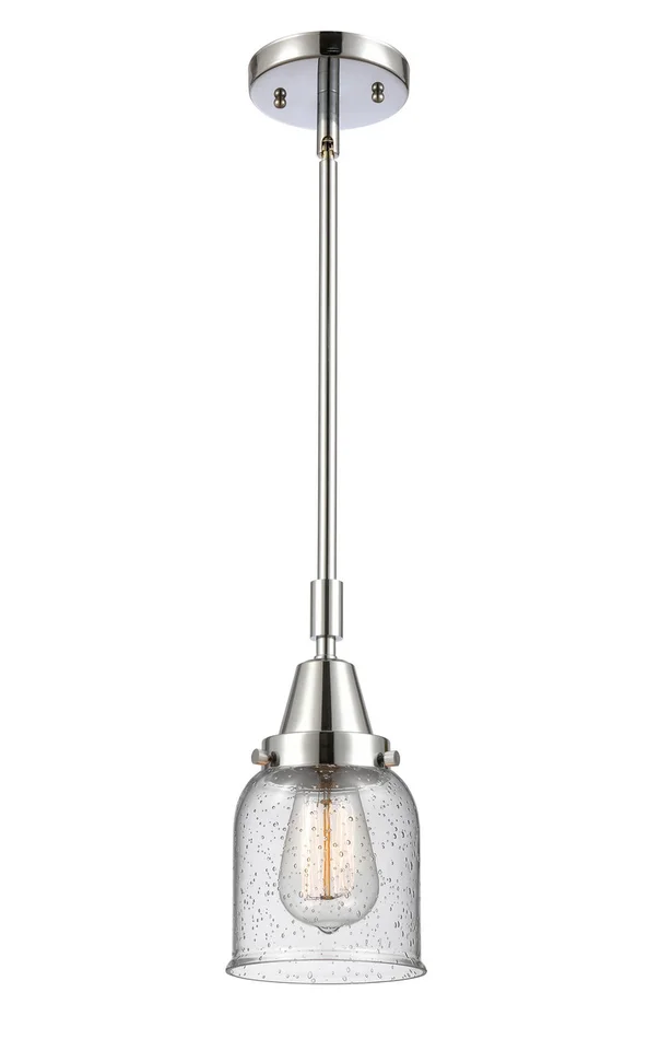 Caden LED Mini Pendant in Matte Black (405|447-1S-BK-G513-LED)