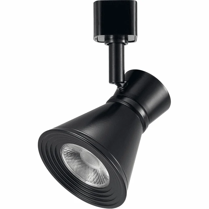 Cal HT-811-BK Modern Black LED Home Track Lighting