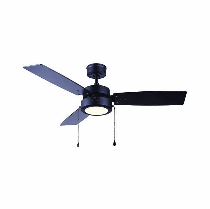 Canarm CF42WAL3BK Wallis Contemporary Black LED 42″ Ceiling Fan