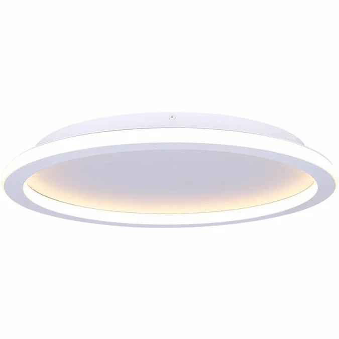 Canarm LFM279A20WH Gavyn Modern White LED Ceiling Light Fixture