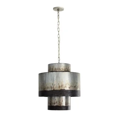 Cannery Four Light Pendant in Ombre Galvanized (137|323F04OG)