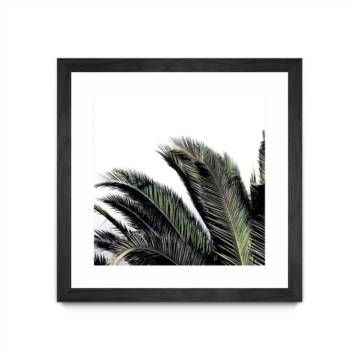 Cape Storm Matted and Framed Black 36×36 Wall Art|uvre dart murale encadre noire et mate Cape Storm 36×36