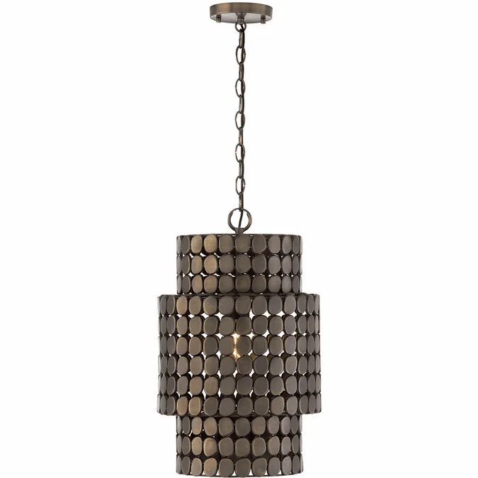Capital Lighting 354111DR Eliana Modern Dark Brass Entryway Light Fixture