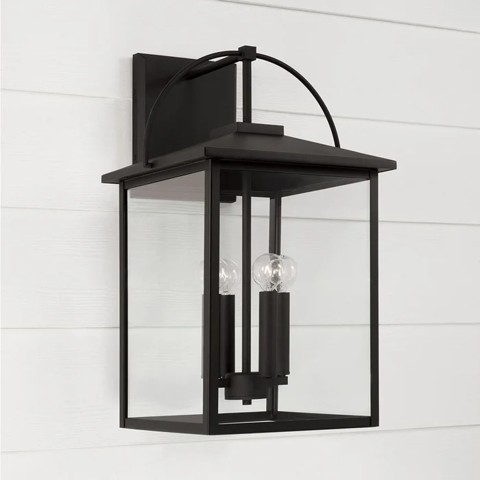Capital Lighting Bryson 4-Light Outdoor Wall-Lantern – 948041BK