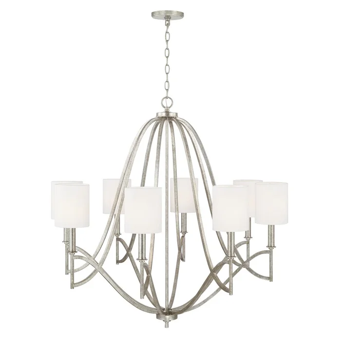 Capital Lighting Sylvia 8-Light Chandelier – 442381AS-701