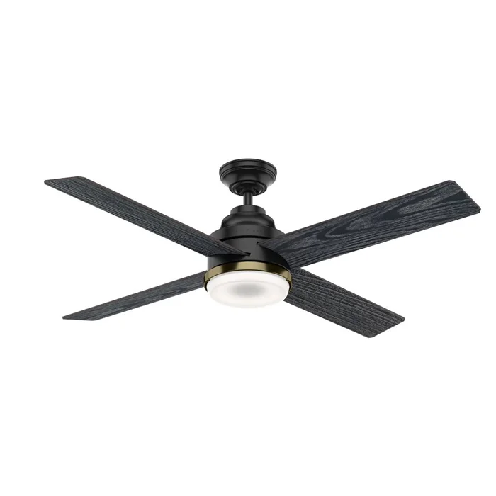 Casablanca Daphne 54″ Indoor LED Ceiling Fan – Matte Black – 59414