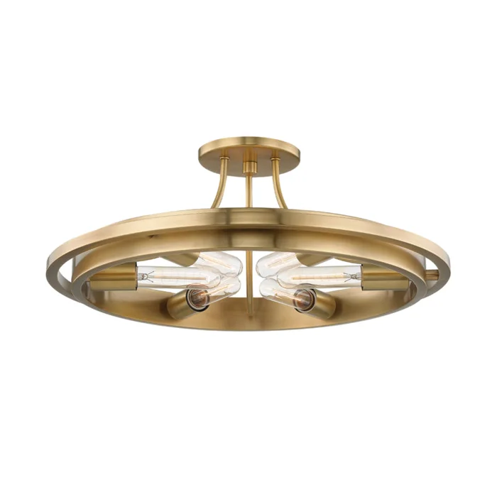 Chambers Six Light Flush Mount