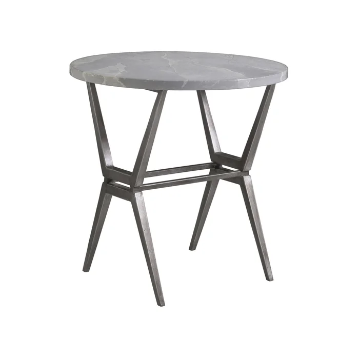 cirro round end table