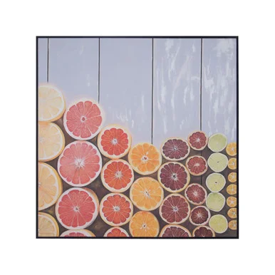 Citrus Wall Decor in Grain de Bois Noir (45|7011-1116)