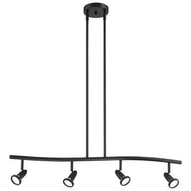 Cobra LED Pendant in Black (18|52206LEDDLP-BL)
