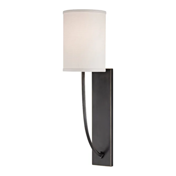 Colton 1-Light Wall Sconce in Old Bronze 4.5L x 4.5W x 17H