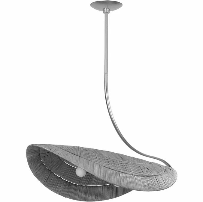 Corbett 454-04-GL Medea Modern Gold Leaf 40″ Kitchen Island Light Fixture