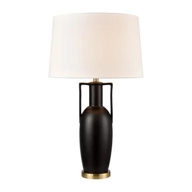 Corin One Light Table Lamp in Matte Black (45|H0019-10329)