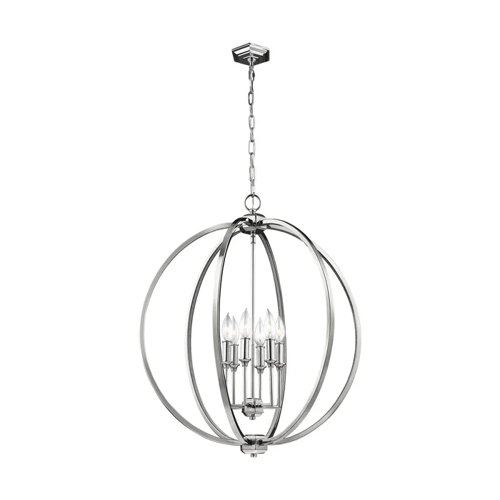 Corinne Six Light Pendant