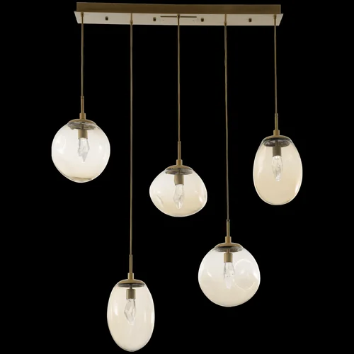 Cosmos Linear 5pc Multi-Pendant (1289|PLB0069-05-MB-FA-C01-L1)