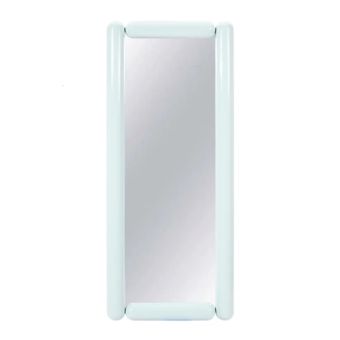 cozzi pastel blue large floor mirror